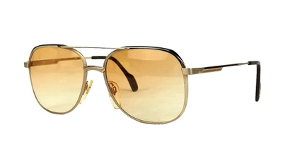 GAFAS DE SOL VINTAGE AÑOS 70 METZLER ALEMANIA OCCIDENTAL METAL DORADO ¡SELECCIONES MILITARES! Foto 1 de 4