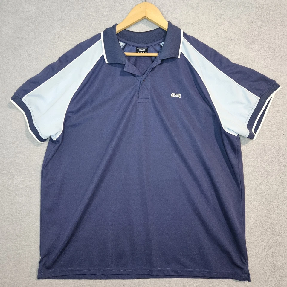 Le Tigre Golf Polo Shirt Mens Size XL Blue Short Sleeves Athleisure Casual - Image 1 of 1