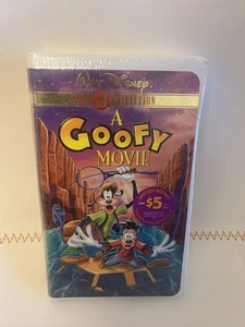 A Goofy Movie - New Sealed! VHS Disney Tape Gold Collection Clamshell HTF! Rare! - Picture 1 of 2