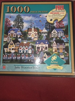 Puzzle When Freedom Rings Jane Wooster Scott Artist Series Sellado 22 x 28 NUEVO Foto 1 de 2