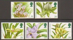 MINT 1993 GB ORCHIDS FLOWERS STAMP SET - Bild 1 von 1