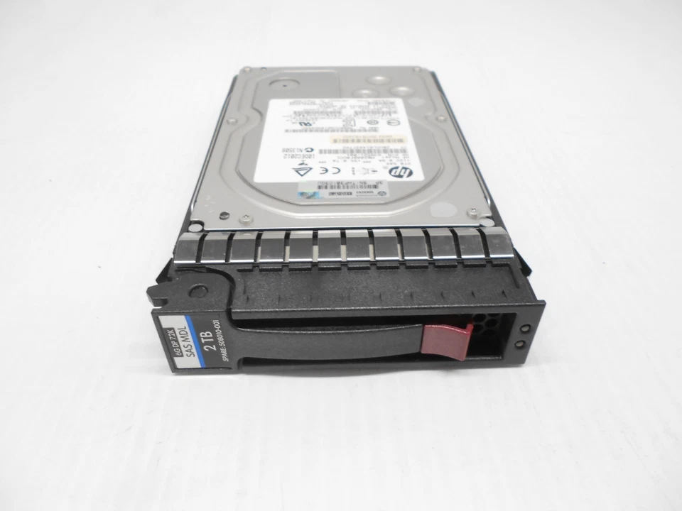 2TB SAS Hard Drive 3.5'' Fits HP SERVER DL180 DL120 DL360 DL370 DL380 G5 G6 G7 - Image 1 of 1