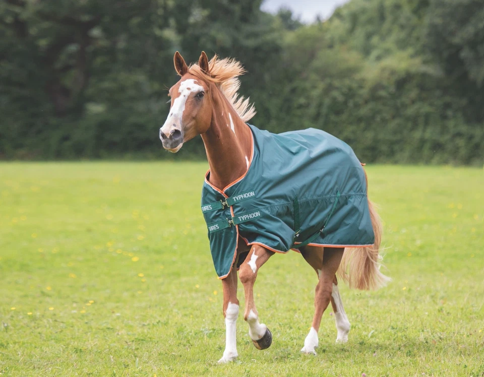 LIGHTWEIGHT 0G TURNOUT RUG | Shires Typhoon Lite Horse Rug Size 5ft6