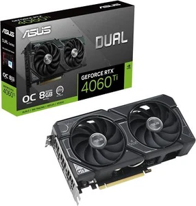 Tarjeta de video ASUS RTX 4060 Ti OC 8GB DUAL-RTX4060TI-O8G (Reacondicionada de fábrica) - Imagen 1 de 5