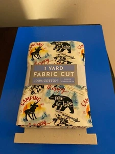 NEUE STOFFAUSGABEN 1 YARD CAMPING VORGESCHNITTEN NÄHEN & BASTELN STOFF 36X42" - Bild 1 von 6