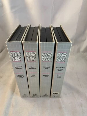 Star Trek The Collector's Edition VHS Lot of 4 - Image 1 of 4