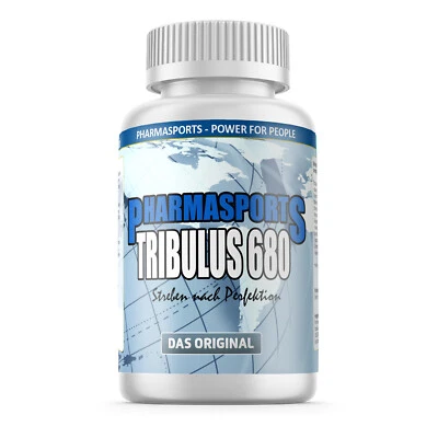 PHARMASPORTS Bulgarisches Tribulus 680 plus Zink - B6 - B12 - B2 90% Saponien Saponine