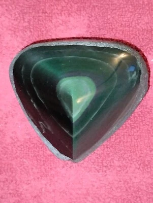 Obsidienne Oeil Céleste  Forme Libre Face Brute Et Polie Pierre Naturelle  - Photo 1/2