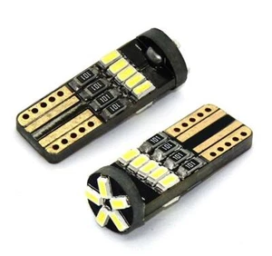 501 (W5W) Canbus 15 (3014) LED White Sidelight Bulbs (Twin Pack) - Picture 1 of 1