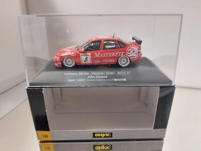 Onice Opel Vectra Vauxhall John Cleland #8 rosso XT061 nella scatola 1:43 - Immagine 1 di 4