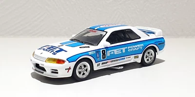 1/64 Kyosho NISSAN SKYLINE GT-R FET SPORTS R32 GROUP A #8 литая модель автомобиля - Изображение 1 из 3