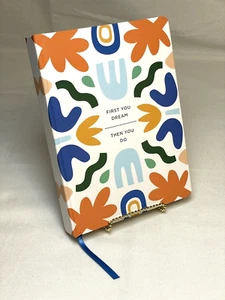 Diario rilegato copertina rigida FIRST YOU DREAM THEN YOU DO 400 pagine - Foto 1 di 10