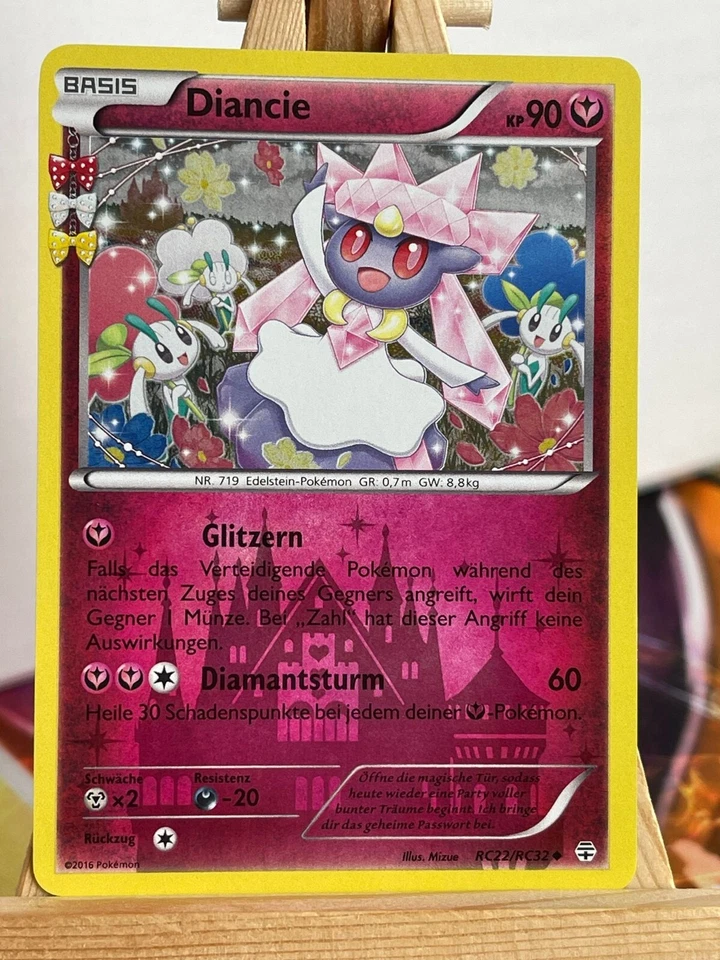 Diancie RC22/RC32 Generationen Deutsch NM Pokemon - Bild 1 von 1