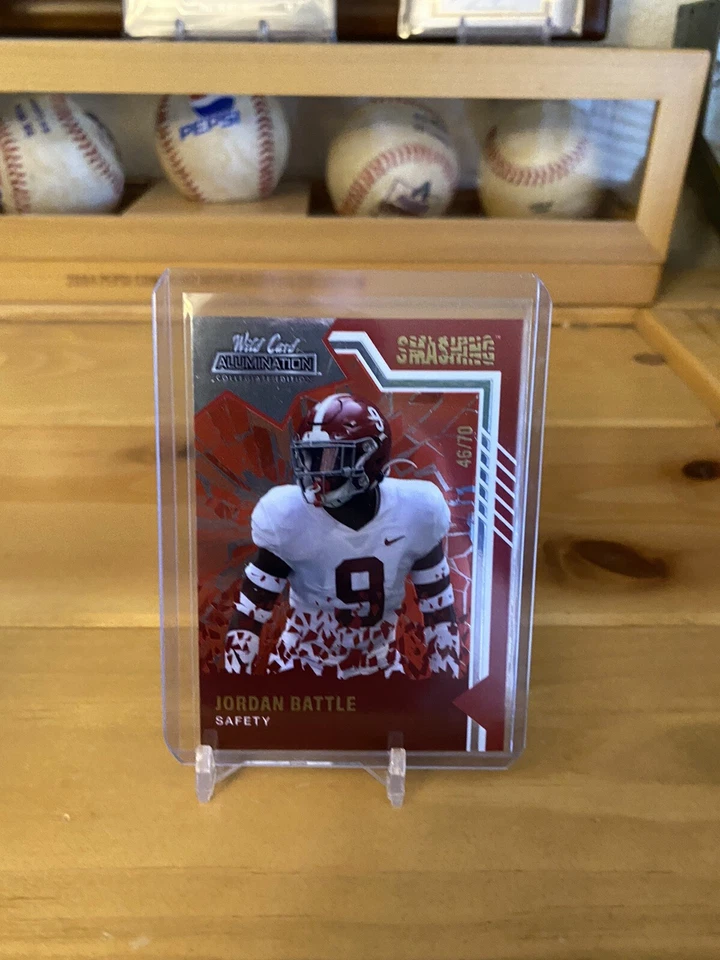 2022 Wild Card Alumination NIL Jordan Battle Alabama Smashing Insert /70 - Image 1 of 1
