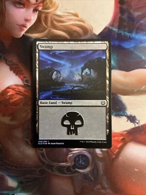 Swamp 258 FOIL  - Kaladesh - Near Mint - MTG- Magic The Gathering - Image 1 of 2