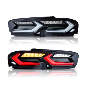 SET(2) LED Tail Lights w/ Sequential Turn Signal For 2019-2023 Chevrolet Camaro - Picture 1 of 12
