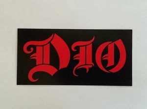Dio Sticker Vinyl Decal 6" X 3" Black Sabbath Window Bumper (530) - Picture 1 of 1