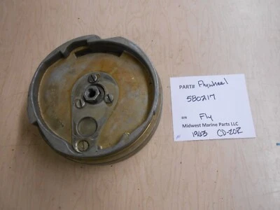 580217 OMC Johnson Evinrude CD-20 5.5hp Outboard Motor Flywheel (Fly) - Image 1 of 4