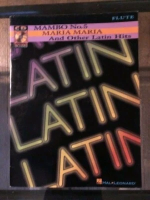 Libro Latin Hits con CD para flauta Foto 1 de 4
