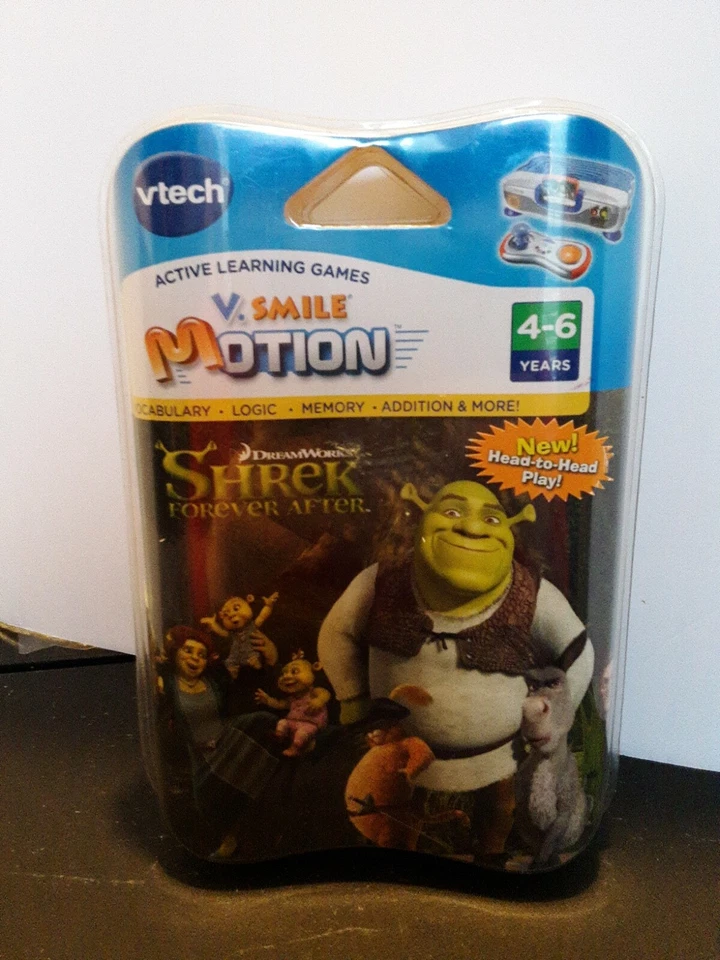 VTECH V.Smile Motion Shrek Forever After game BRAND NEW - Image 1 of 1