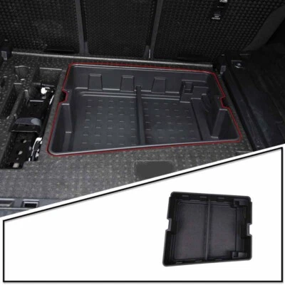 Black Trunk Organizer Storage Box For Land Rover Defender 90 110 2020-2022 — 第 1/4 张图片