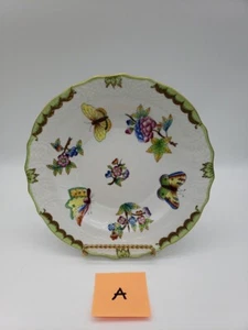 Herend Ungheria QUEEN VICTORIA 1518/VBO Piatto Insalata 73/8" SPEDIZIONE GRATUITA (A) - Foto 1 di 10