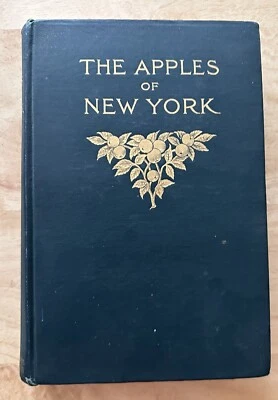 1905 The Apples of New York vol 2 by S.A. Beach, full colored plates h/c Antique - Image 1 of 4