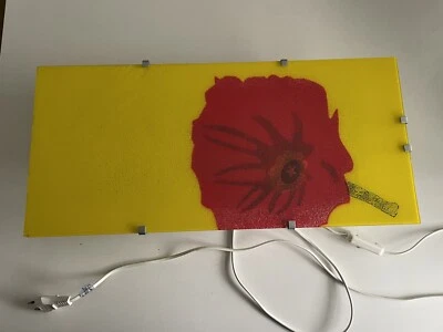 IKEA GYLLEN Mohnblume Lampe  90er - Bild 1 von 2