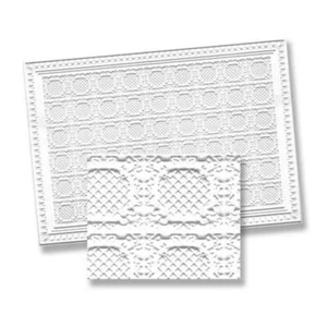 Dolls House Faux Tin Ceiling Miniature 1:12 Scale Foam Board 13 x 9.1/2 inches - Picture 1 of 8