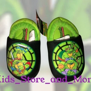 *NWT*Teenage Mutant Ninja Turtle Slippers sz. 5-6 (Toddler/Lil Boys) A - Picture 1 of 4