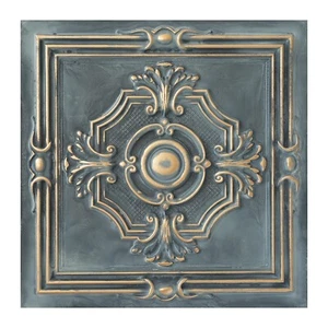 Aged ceiling tile Interior roof panels wainscoting PL38 Smoked gold 10pcs/lot - Picture 1 of 23