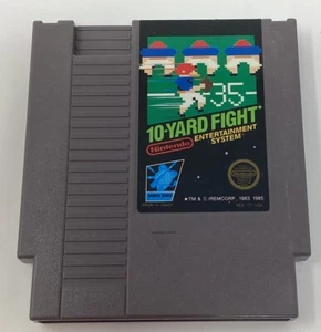10 Yard Fight NES Original Nintendo Video Game Cleaned And Tested - Picture 1 of 4