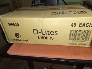 8 Hr Glass Jar Candles Emergency, Everyday Use, Special Occasion Candle - Picture 1 of 4