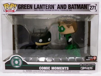 Funko Pop! Héroes DC Colección Jim Lee Cómics 271 Linterna Verde & Batman Nuevo - Imagen 1 de 4