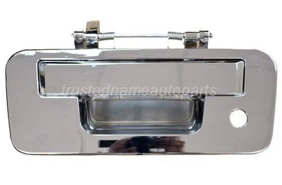 fits Nissan Titan 2013 2014 2015 Tailgate Handle Rear Chrome without Camera Hole Foto 1 de 2