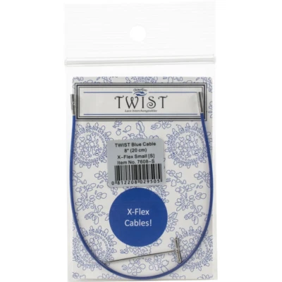 ChiaoGoo TWIST Blue X-Flex cables