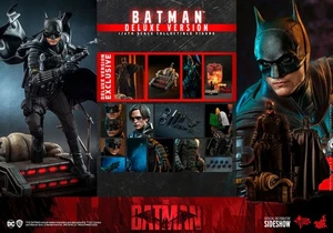 Hot Toys The Batman 1:6 Scale Figur Robert Pattinson MMS639 Bruce Wayne Deluxe - Bild 1 von 18