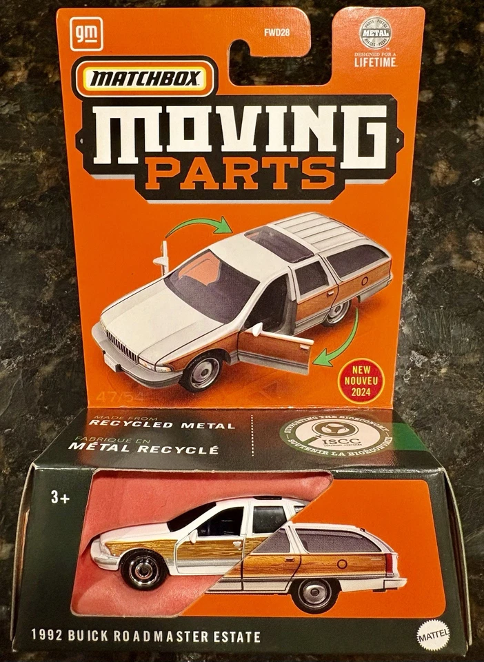 Matchbox 1992 Buick RoadMaster Estate - Moving Parts Woody Station Wagon 92 NEW! - Image 1 of 1