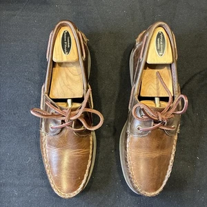 ALLEN EDMONDS Bootsschuhe Größe 8,5 Force 2238 Braun Leder Schnürschuhe Herren 8 1/2 - Bild 1 von 18