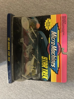 1993 Micro Machines Star Trek The Movies #65825 Excelsior Reliant Bird Of Prey - Image 1 of 4