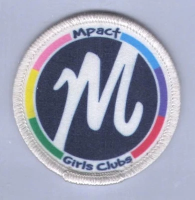 Patch Missionettes Mpact c1980 Girls Clubs Religious God Royal Rangers 2.25" - Image 1 of 3