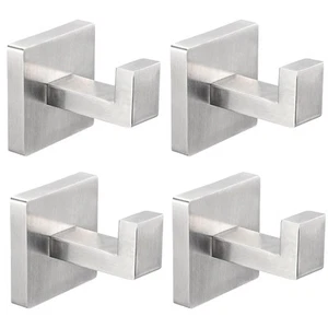 4 Pack Towel Hooks Hand Towel Holder for Bathroom Wall Livingroom Bedroom Kit... - Picture 1 of 7