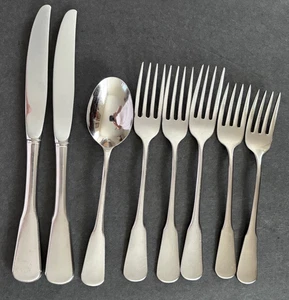 8 Pieces ONEIDA Minute Man Colonial Boston Stainless Forks, Knives, Spoon - Picture 1 of 24