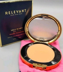 Relevant Revel 12 Rele-Blur Soft Focus Powder Foundation Compact - Picture 1 of 7