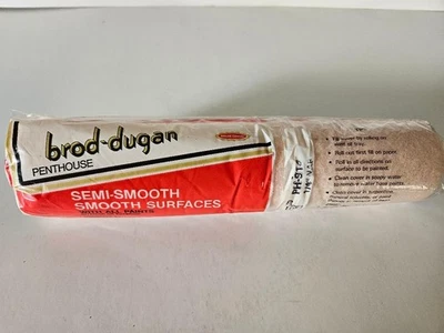 Vintage Brod Dugan 9 in. W X 1/4 in. Paint Roller Cover - Image 1 of 4