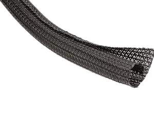Techflex F6N075BK-100 | 100 Foot 3/4 Inch F6 Self Wrap Sleeve Black - Picture 1 of 1