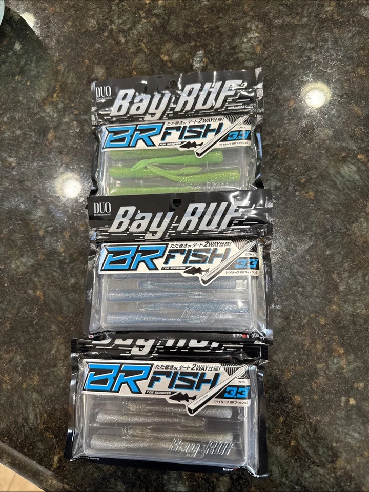 Duo Soft Lure Bay Ruf BR Fish 3.3 Inch S041 (8841)