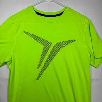 Camiseta Old Navy Active Go-Dry Para Hombre Verde Neón Entrenamiento Atlético Talla Mediana Foto 1 de 4