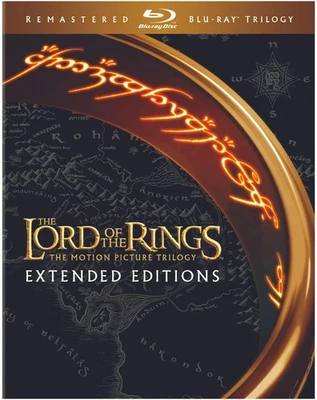 The Lord of the Rings Trilogy Extended Editions Blu-ray Elijah Wood NEW - Image 1 of 4