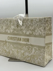 NEU DIOR Mehrfarbig Gold Limitierte Auflage Papier Geschenktüte 9,5” X 7” X 4” - Bild 1 von 6